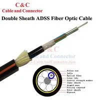 Изцяло диелектричен самоносещ кабел